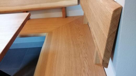 Sitzecke aus Eiche in Hofgeismar