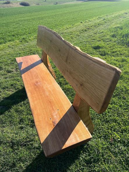 Bank aus Holz in Hofgeismar