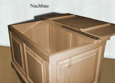 Nachbau einer Truhe aus Fichte
