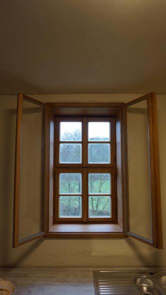 Nachbau denkmalgeschütztes Fenster aus Eiche