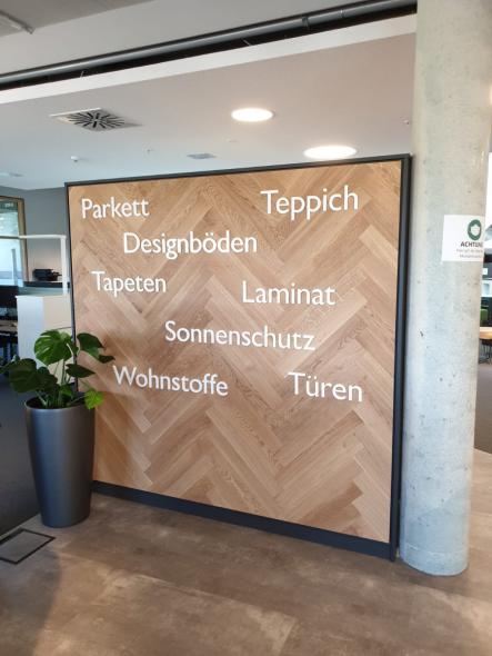 Parkettboden als Verkleidung